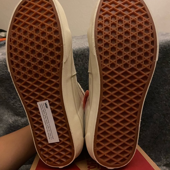 Juniors Sk8-Hi checkered vans off white - Picture 3 of 3